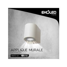 Appliq. ext. 1x35w 9701 silver - Ekoled