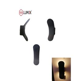 Applique Murale Noire - Led 6w Lumière Blanc Chaud 3000K