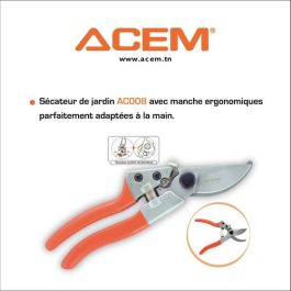 Sécateur de jardin AC008