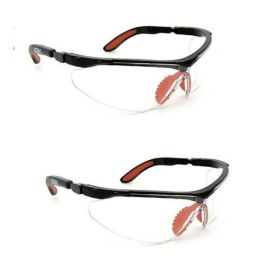 Lot 2 Lunettes protections verre blanche confort - ACEM