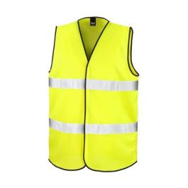 Gilet Fluorescent 4 Bandes JAUNE
