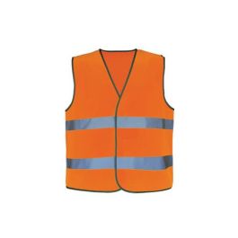 Gilet Fluorescent 4 Bandes ORANGE