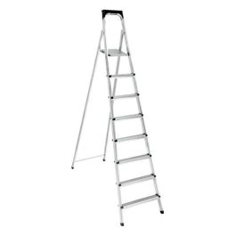 Escabeau -Acier galvanisé - 8 Marches