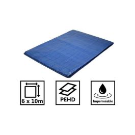 Bâche de protection 6Mx10M- bleu