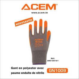Paire de Gant Nitrile Souple lisse gn1009