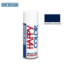 Peinture spray happy color bleu foncé ral5013