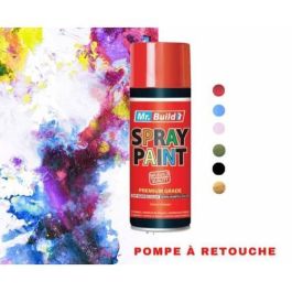 Lot 3 Peintures spray rouge - Bombe à retouche rouge - 400 ML