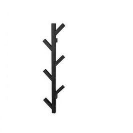 Patère murale - Acier - Noir - H x L x P (80x20x7)cm