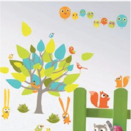 Sticker enfant Caselio LEO & CO Taille XL - D: 48x68 cm