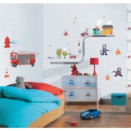 Sticker enfant Caselio PIMPON ROUGE Taille XL - D: 48x68 cm