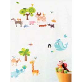 Sticker enfant Caselio HAPPY PLANET Taille M - D: 24x68 cm