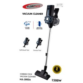 Aspirateur Balai Filaire - Florence - HJL-2002A - 1500W - Noir