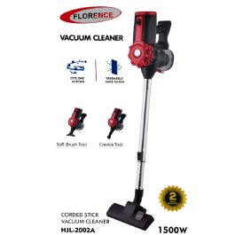 Aspirateur Balai Filaire - Florence - HJL-2002A - 1500W - Rouge