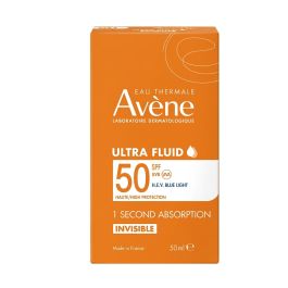 Avène Fluide UltraLéger SPF 50+ Protection Solaire Visage