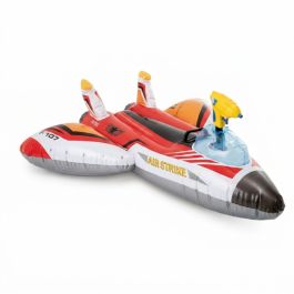 Avion gonflable avec pistolet à eau - 117x117 cm