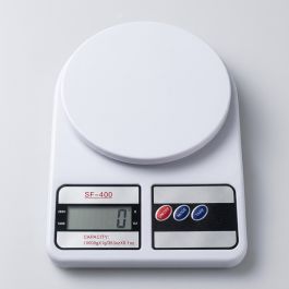 Balance de cuisine TD0023 - Électronique - Blanc - 2* 1.5V Piles AA
