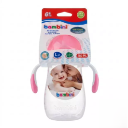 BAMBINI Biberon Col Large avec Anses 280ml 913