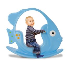 Bascule enfant Pilsan - 06-151 - Poisson 1 place - Bleu