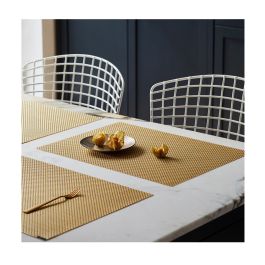 Lot de 6 Sets de Table DORE , en PVC Tissé Lavables