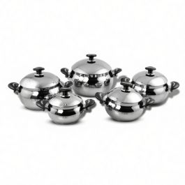 Batterie de cuisine OMS TITOU - 10 pièces - Noir