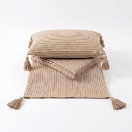 Jeté de lit MON AURA - EEYUI4 - Beige