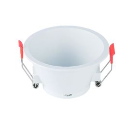 Spot plastique circlip LIGHTONE indirect rond blanc - IN40122L05 - Brillant