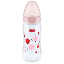 Biberon Nuk First Choice+ Rose 300ml - Tétée Naturelle