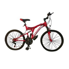 Bicyclette VTT RODEO 24'' Blast 18 Vitesses - Rouge