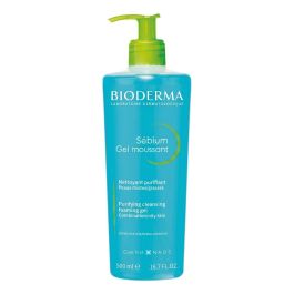 BIODERMA Sébium Gel Moussant Nettoyant Peaux Grasses 500 ml