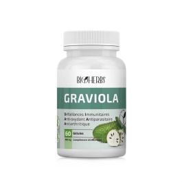 Bioherbs Graviola 60 Gélules - Soutien Immunitaire & Vitalité