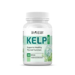 Bioherbs Kelp Iode - Énergie & Métabolisme - 30 Comprimés