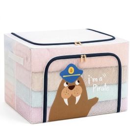 Boîte de rangement pliable 100 L - I'm a Pirate - Double fermeture