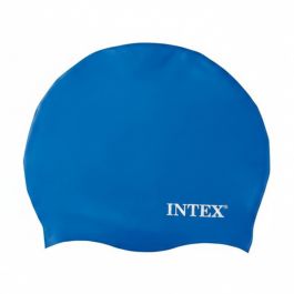 Bonnet de Bain Intex - Silicone - Bleu