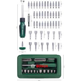 Coffret de vissage 46 pièces BOSCH-1