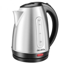 Bouilloire électrique DECAKILA - KEKT004W - 1850W - 1,7L Silver