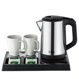 Bouilloire d’Hôtel KIWI - KKT-33 - 1800W - 1,7 L - Inox