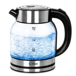 Bouilloire électrique Kiwi - 1,8 L - 2000 W - Noir