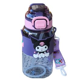 Bouteille d’eau 600 ml – Enfants – Paille intégrée