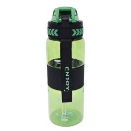 Bouteille d’eau réutilisable - 750 ml - plastique transparent