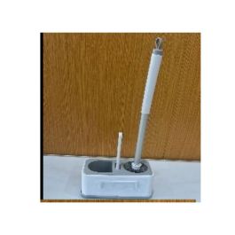 Brosse WC silicone - B-H44-39 - blanc