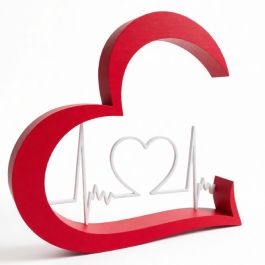 Cœurs Saint Valentin – Rouge et Blanc