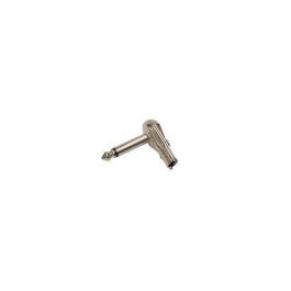 Fiche jack VELLEMAN - CA025 - 6.35mm - Mâle coudée