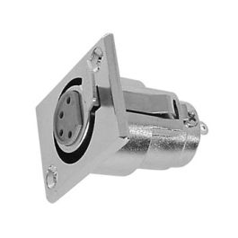 Connecteur XLR VELLEMAN - CA108 - Femelle - 4 broches - Châssis