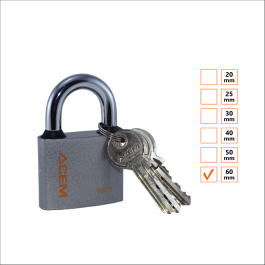 Cadenas teinté en gris 60MM - ACEM