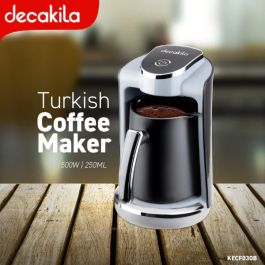 Cafetière Turque Decakila - KECF030B - 250 ml - 500 W en Inox