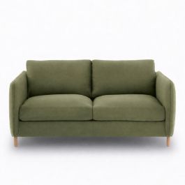 Canapé - 3 places - 185 X 95 X 86 cm - Vert Militaire