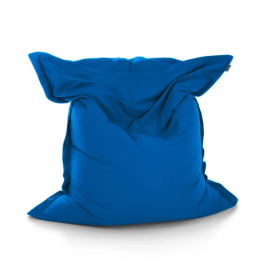Pouf XXL Imperméable multi positions L*L*H = 140*100 cm-bleu bic