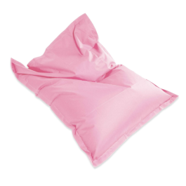 Pouf XXL Imperméable multi positions L*L*H = 140*100 cm-rose bebe