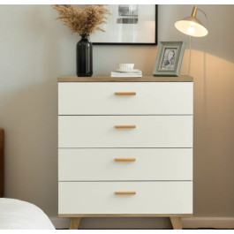 Commode - 90x70x45 cm - Blanc