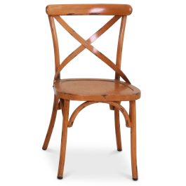 Chaise INNOLOISIRS CROSS Orange - Aluminium - Vintage